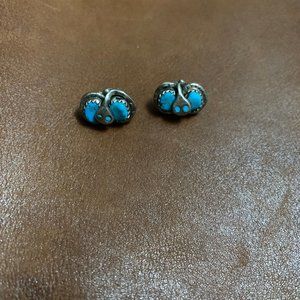 Vintage Effie turquoise earrings